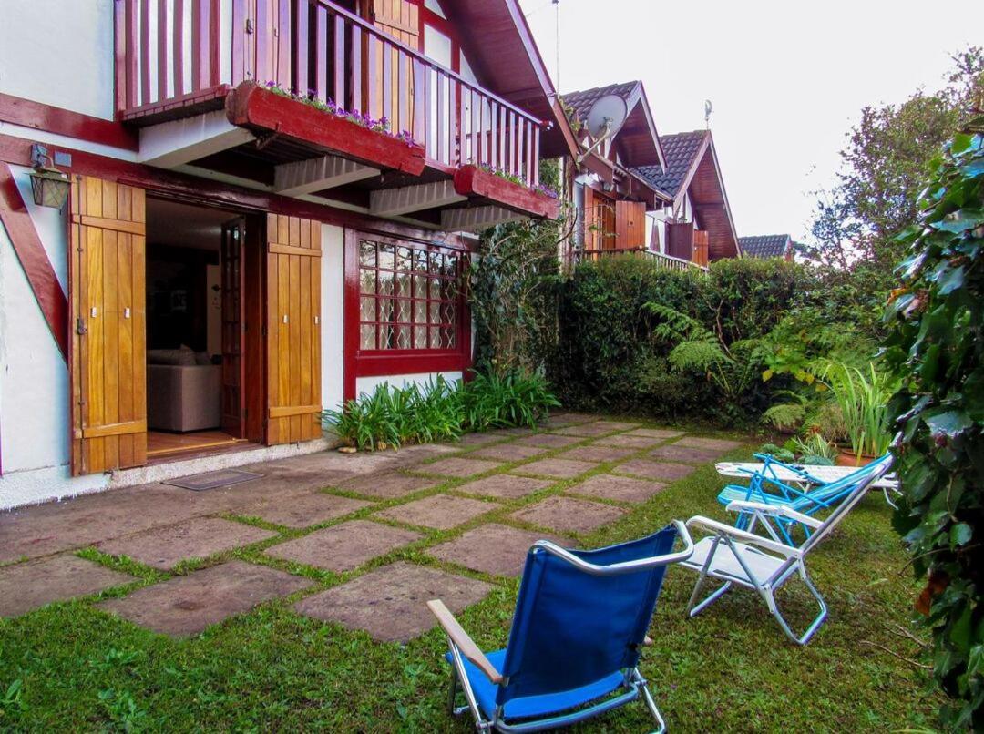 Chale Com Lareira E Wi-Fi Em Campos Do Jordao - Sp 빌라 외부 사진